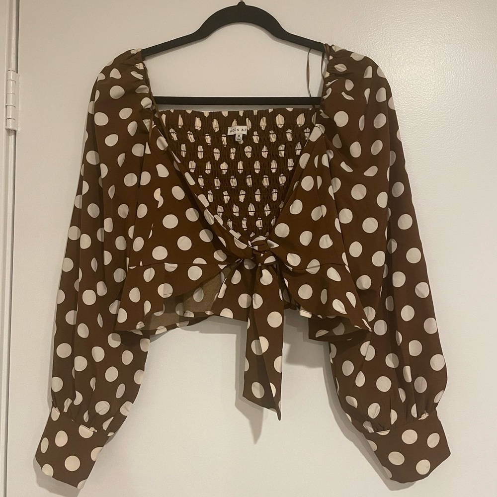 Cropped blouse